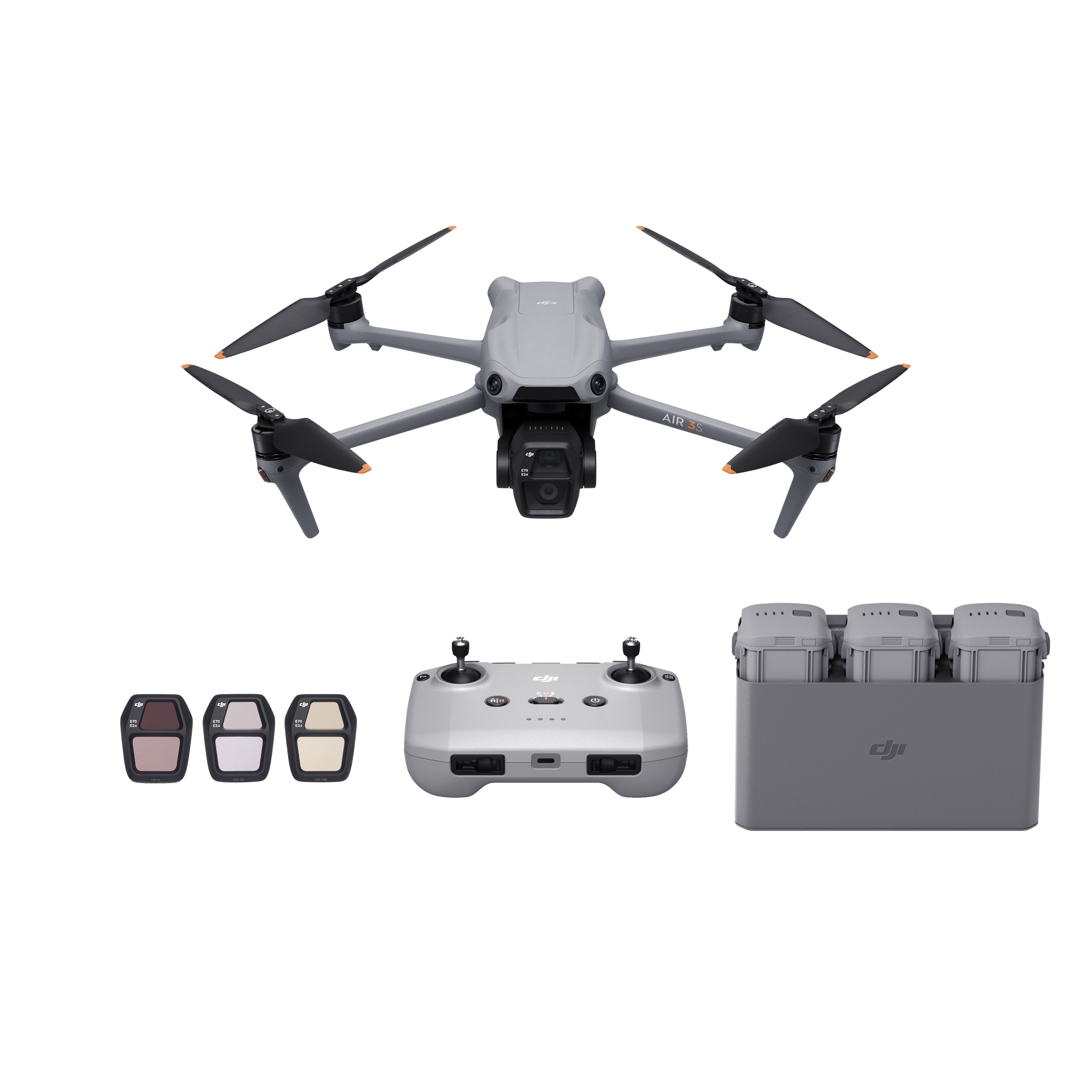 DJI Air 3S 플라이 모어 콤보 (DJI RC-N3 포함)