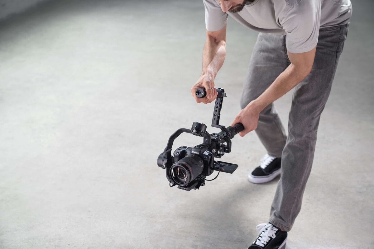 DJI RS 트위스트 그립 듀얼 핸들