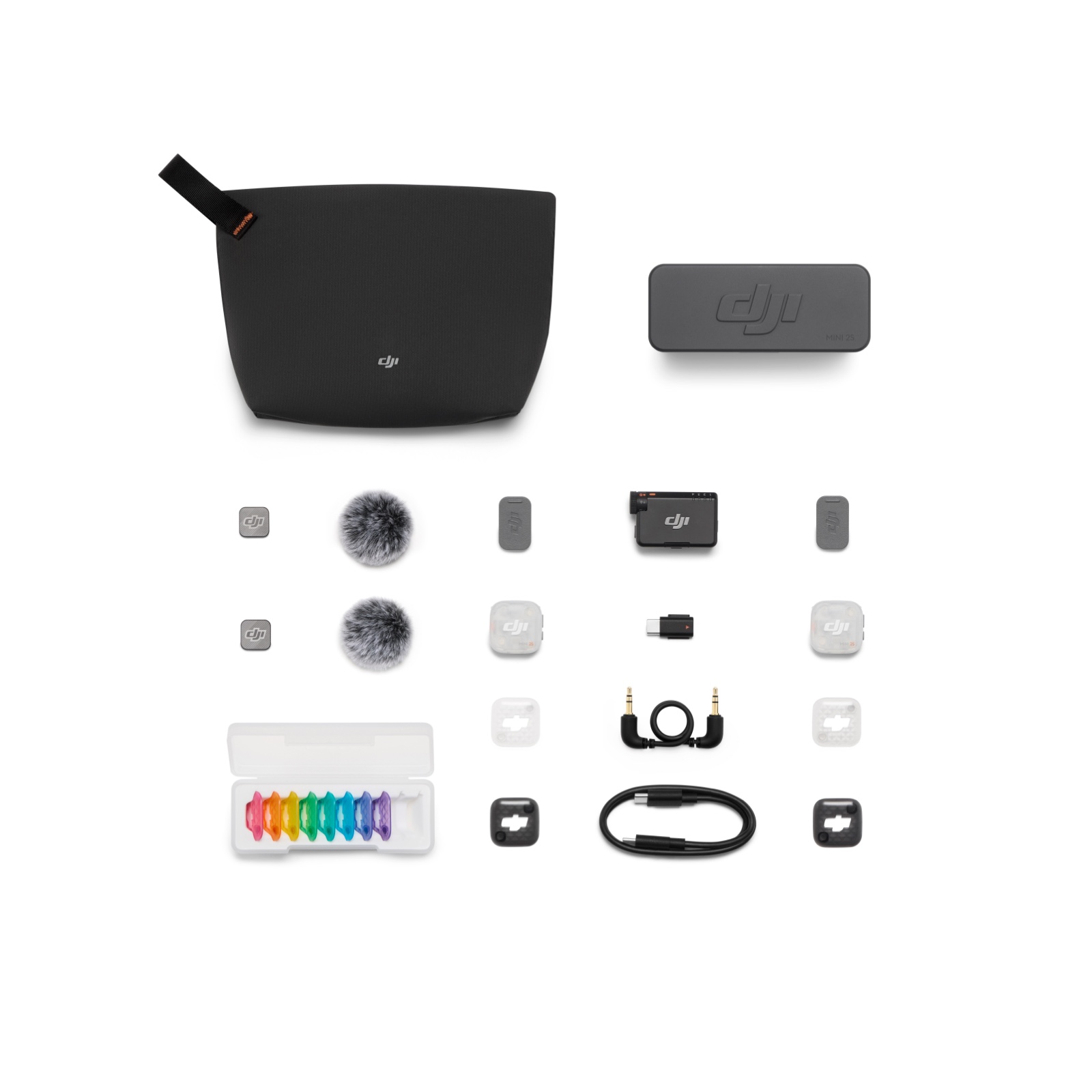DJI Mic Mini 2S (2 TX + 1 RX + 충전 케이스)